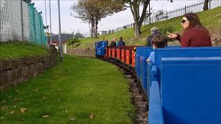 Southport Pleasureland  Lakeside Miniature Railway POV Coaster World [upl. by Selry]