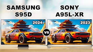 Samsung S95D vs Sony A95L XR 4K HDR Smart OLED TV [upl. by Enneyehc54]