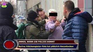 IMMER WENN DIE POLIZEI KOMMT Berlins HütchenspielerPate hat plötzlich Herzattacken [upl. by Isaac479]