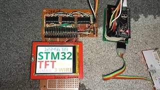 ILI9341 8 BIT TFT STM32 74HC595 STM32F401 [upl. by Aiz]