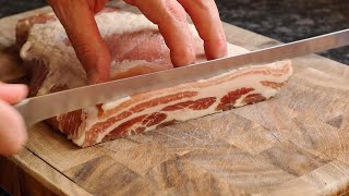 Bacon Cured With and Without Sodium Nitrite  Side by Side Comparison [upl. by Loleta]