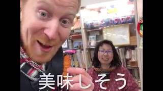 Japanese food samples🍤エビフライを食べたかった外国人！ [upl. by Dnalyag]