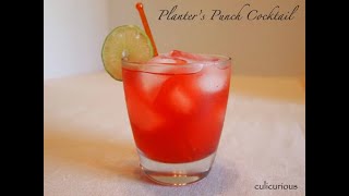 73 THE PLANTERS PUNCH COCKTAIL WITH A KICKER [upl. by Ailero]