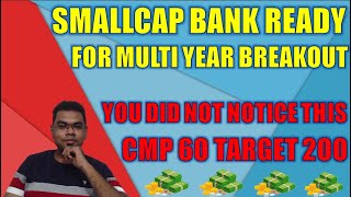 SMALLCAP SHARE ready for breakout after 4 years  best banking sector stocks  multibagger stocks [upl. by Neirrad]