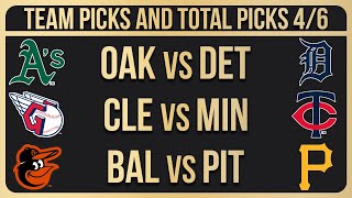 MLB Picks and Predictions Today 4624  MLB Picks Today 462024 [upl. by Bixby875]