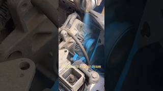 First paint the engine belt and then remove it 😲🤯 mechanic shortsfeed [upl. by Nivlac748]