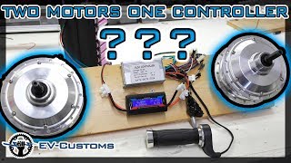 Can one Speed Controller Run two Hub Motors [upl. by Yelnats]