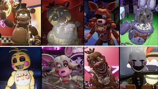 All OG FNAF Mods Full Showcase  Five Nights at Freddys Security Breach [upl. by Trauts314]