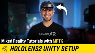 Unity Mixed Reality Tutorials MRTK Project Setup [upl. by Photima]