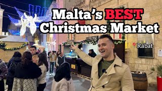 This is THE BEST Christmas Market in Malta [upl. by Island]