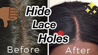 NEW Fake Scalp Method  How To Hide Grids On Wig  Make Lace Look Like Scalp  Got2bGlued Closure [upl. by Ogata]