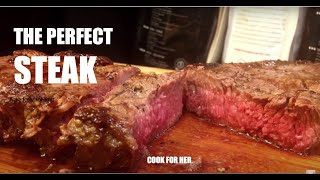 HOW TO COOK THE PERFECT STEAK IN THE OVEN [upl. by Ttreve]