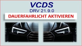 Tagfahrlicht Dauerfahrlicht aktivieren und deaktivieren  VW Audi  VCDS codieren [upl. by Bertram314]