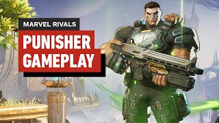 Marvel Rivals Gameplay  9 Minutes of Punisher Domination [upl. by Aiotal]