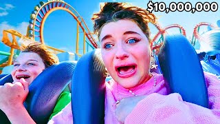 CHEAP VS EXPENSIVE RIDES AT THE THEME PARK wNorris Nuts [upl. by Annaiviv]