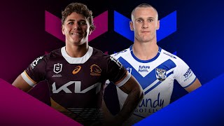 NRL 2024  Broncos v Bulldogs Round 21  Match Preview [upl. by Harte900]