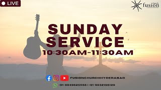 Fusion Church Hyderabad  Sunday Service  29 Sept 2024  Live [upl. by Selfridge]