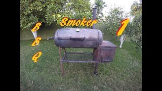 Smoker  Ahumador de Carne  parte 1 [upl. by Dragde]