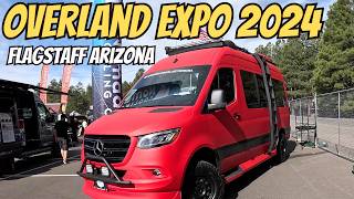 Huge Crowds in Flagstaff Arizona at Overland Expo 2024 [upl. by Aissert316]