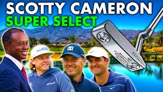 NEW SCOTTY CAMERON SUPER SELECT PUTTERS REVIEW  FITTING [upl. by Dnomder789]