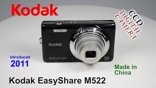 2011 Kodak EasyShare M522  CCD Digital Camera [upl. by Rolandson]