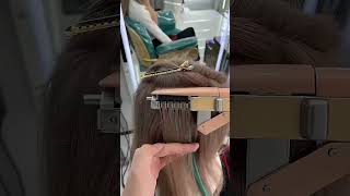 6D1 HAIR EXTENSIONS hairextensions hairsalon hairstyle haircare MRSHAIR hairtutorial [upl. by Auqined614]