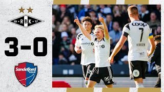 20 000 og målfest på 16 mai  Rosenborg  Sandefjord 30 Highlights [upl. by Bohi]