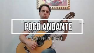 Napoléon Coste  Poco Andante [upl. by Nehtanhoj853]