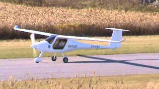 Pipistrel Sinus 912 Taxiing and Multiple Takeoffs CSU3 [upl. by Enihpad195]