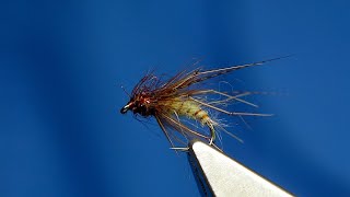 Tying a Autumn Emerger Caddis Fly by Davie McPhail [upl. by Eachelle896]