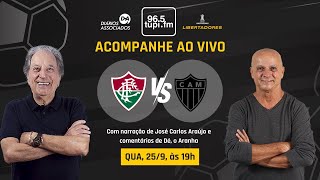 ATLÉTICOMG 2 x 0 FLUMINENSE  Libertadores  Quartas de Final  Volta  25092024  AO VIVO [upl. by Aihsia]