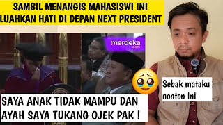 LUAHAN HATI amp TANGISAN ANAK PELOSOK DAERAH BERJUANG MASUK FAKULTAS KEDOKTERAN DIDEPAN NEXT PRESIDEN [upl. by Ajram]