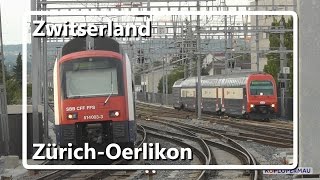 Züge am Zürich Oerlikon  Swiss Train Compilation [upl. by Bram]