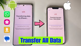 how to transfer data from android to new iphone  android se data iphone me kaise transfer kare [upl. by Yremogtnom]