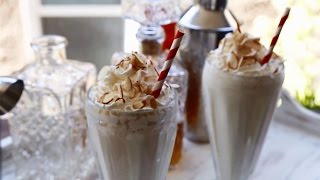 How to Make a Frosted Almond  Boozy Milkshakes  Allrecipescom [upl. by Ydnat]