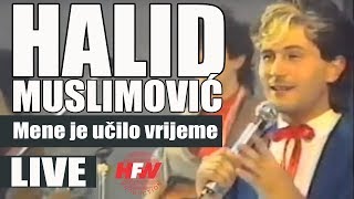 Halid Muslimovic  Mene je ucilo vrijeme  LIVE  Hala Pionir 1986 [upl. by Annadroj832]