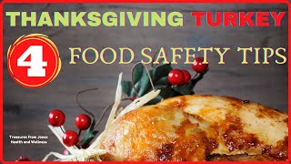 How to Prepare a Thanksgiving Turkey Safely and Prevent Food Borne Illness [upl. by Eimmas7]