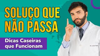 Soluço que NÃO PASSA  Dicas Caseiras que FUNCIONAM  Dr Lucas Fustinoni  Médico  CRMPR 30155 [upl. by Attey]