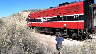 Small train in Jacumba  Carrizo Creek [upl. by Konstantine615]