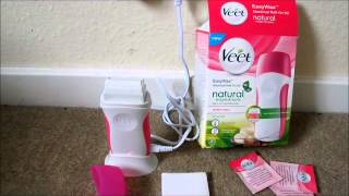 Veet roll on wax at home review [upl. by Balliett]