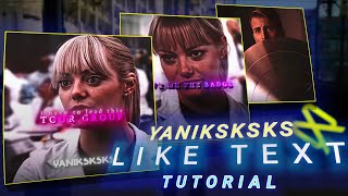 How to Make AE Like Text on CapCut  Full Tutorial [upl. by Aridan]