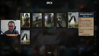 Priestess Renfri vs Handbuff ST amp Imposter Status  Gwent Pro Rank [upl. by Ellinad]