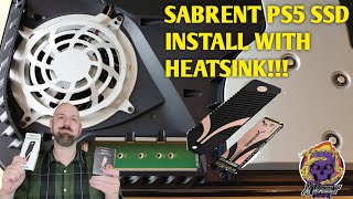 Sabrent SSD With Heatsink Arrives Hard to Install to My PS5  Screwdrivers [upl. by Hembree156]