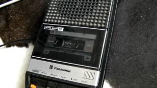 Playing data tapes on a retro tape recorder [upl. by Semreh568]