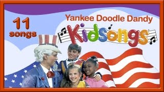 Yankee Doodle Dandy  American Kids Songs for Children [upl. by Enyehc]