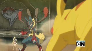 Pokemon Pikachu vs Mega Lucario [upl. by Backler]