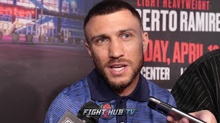 VASYL LOMACHENKO quotGERVONTA DAVIS DOESNT BELIEVE HE CAN WIN THATS WHY HE WONT TAKE FIGHT WITH MEquot [upl. by Nadabas]