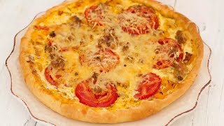 Recette  Tarte au thon sans oeufs [upl. by Esekram]