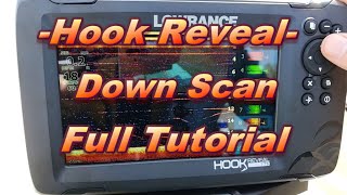 How To  Hook Reveal Downscan Tutorial [upl. by Idnahs]