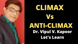 Climax Vs AntiClimax II Figures of Speech II Definition and Examples II BA BS English II UGC NET [upl. by Gnemgnok]